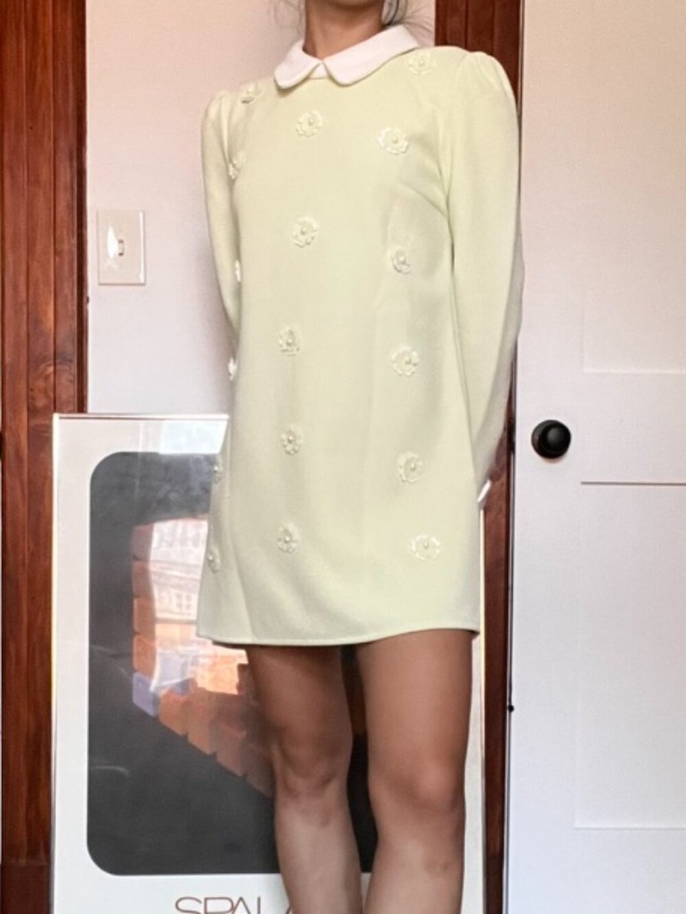 Mint Green Mini Dress